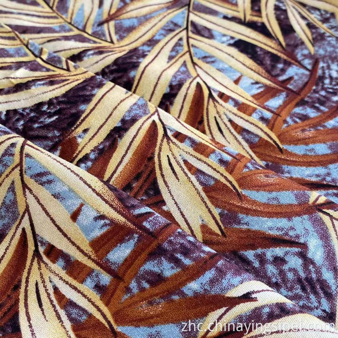 ISP纺织品45s软挑战丝rayon面料普通织物人造丝图印刷tecido粘液材料粘胶100％人造丝面料